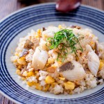 日本料理食譜-咖喱風味takikomi-bohan/炊飯with雞腿肉