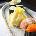 壽司食譜,日本料理,芒果-南國風!!旬の果物,芒果&蟹肉創意手卷